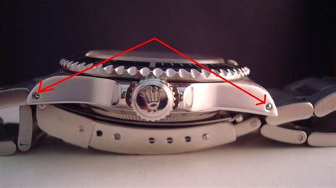 rolex lug holes|rolex strap replacement.